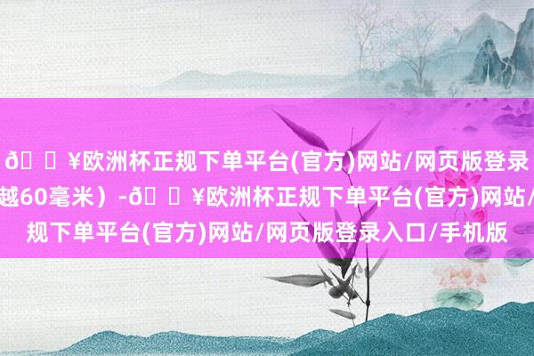 🔥欧洲杯正规下单平台(官方)网站/网页版登录入口/手机版局地可跨越60毫米）-🔥欧洲杯正规下单平台(官方)网站/网页版登录入口/手机版